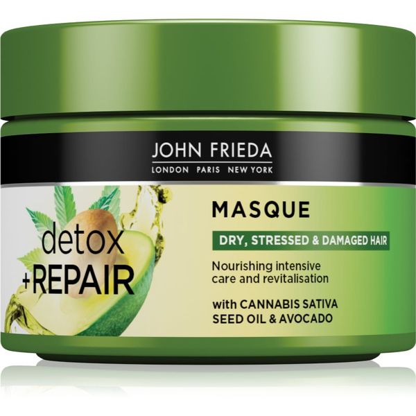 John Frieda John Frieda Detox & Repair детоксикираща маска за увредена коса 250 мл.