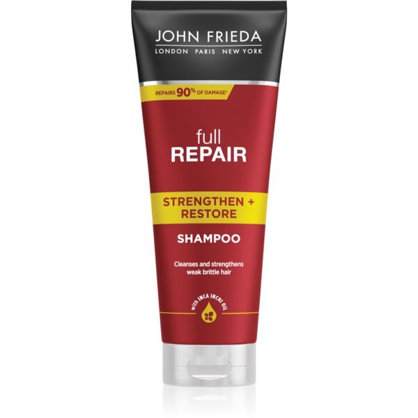 John Frieda John Frieda Full Repair Strengthen+Restore подсилващ шампоан с регенериращ ефект 250 мл.