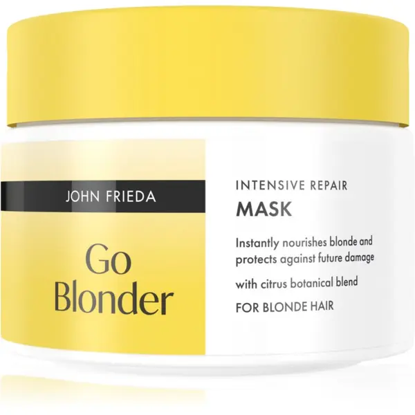 John Frieda John Frieda Go Blonder Intensive Repair Mask интензивна регенерираща маска за руса коса 250 мл.