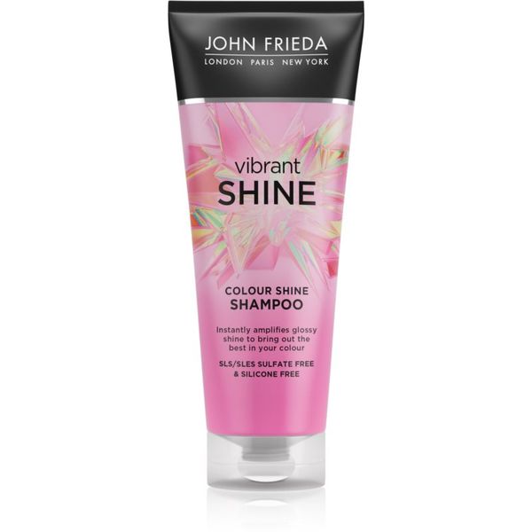 John Frieda John Frieda Vibrant Shine шампоан за блясък и мекота на косата 250 мл.
