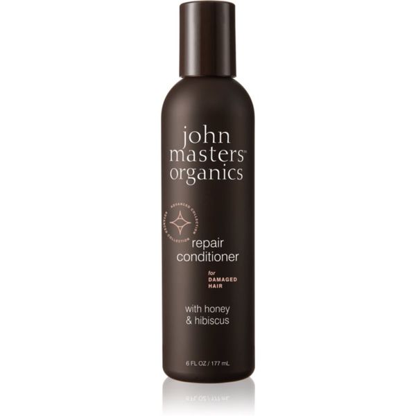 John Masters Organics John Masters Organics Honey & Hibiscus Conditioner възстановяващ балсам за увредена коса 177 мл.