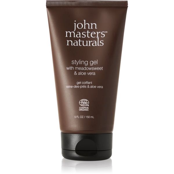 John Masters Organics John Masters Organics Meadowsweet & Aloe Vera Styling Gel стилизиращ гел за фиксиране и оформяне 150 мл.