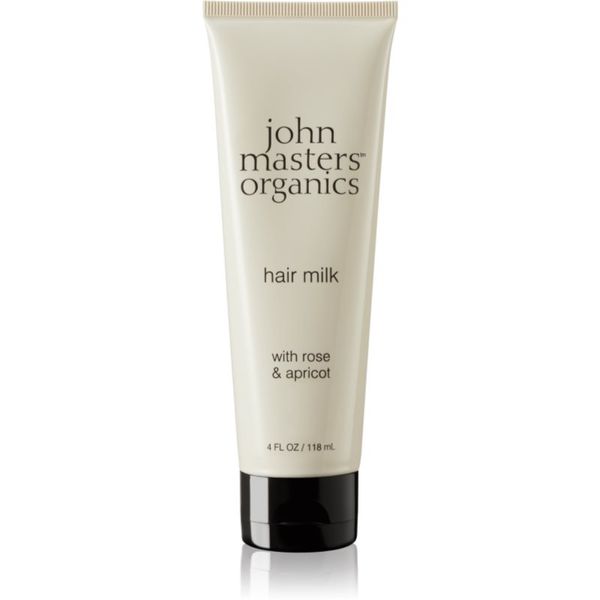 John Masters Organics John Masters Organics Rose & Apricot Hair Milk мляко без отмиване за сухи краища на косата 118 мл.