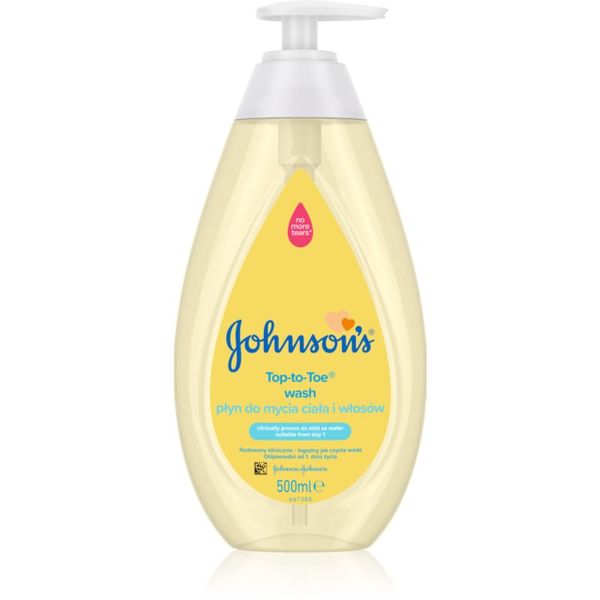 Johnson's® Johnson's® Top-to-Toe миещ гел за тяло и коса за деца от раждането им 500 мл.