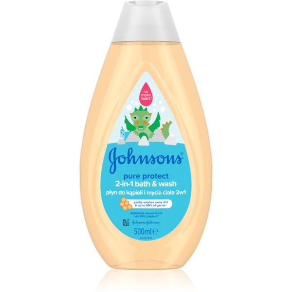Johnson's® Johnson's® Wash and Bath Гел за душ и вана за деца 2в1 500 мл.