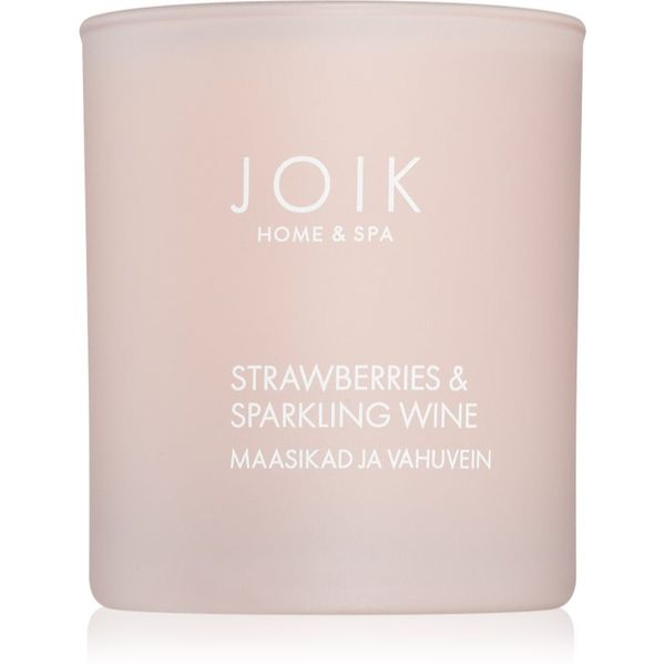JOIK Organic JOIK Organic Home & Spa Strawberries & Sparkling Wine ароматна свещ 150 гр.