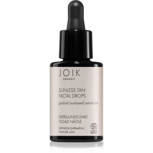 JOIK Organic JOIK Organic Sunless Tan Facial Drops автобронзантни капки за лице 30 мл.