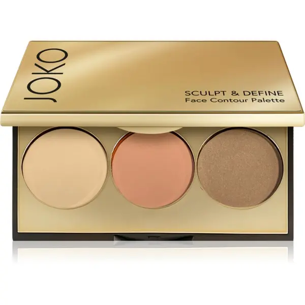 JOKO JOKO Sculpt & Define контурираща палитра за лице цвят 03 Soft Harmony 8 гр.