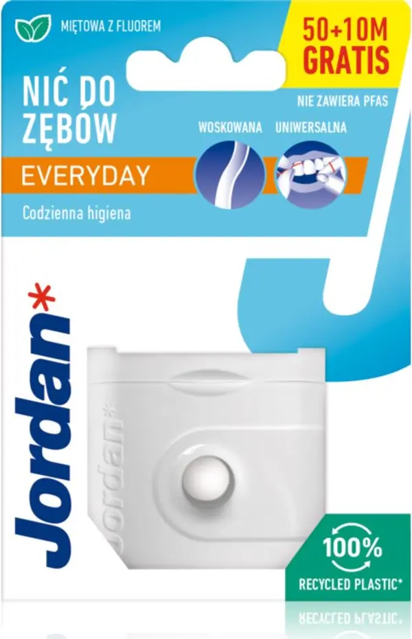 Jordan Jordan Dental Floss Everyday конец за зъби 60 м