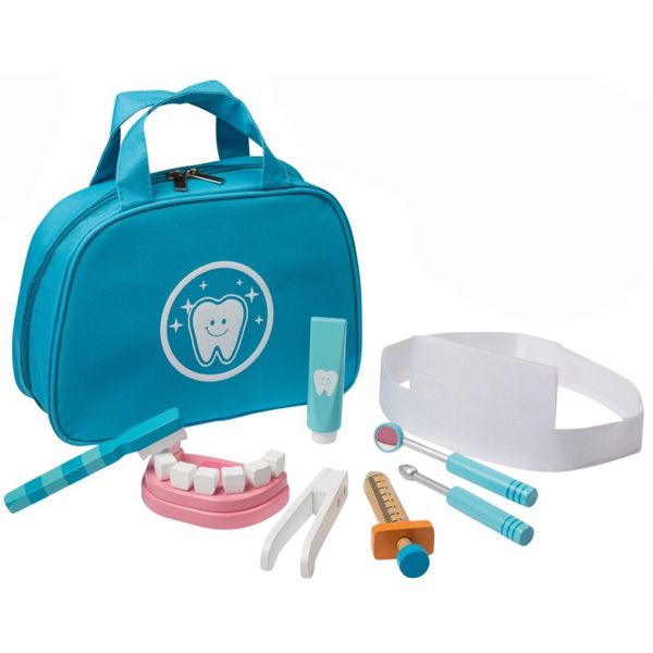 Jouéco Jouéco Dentist Playset in Bag комплект за деца 36 m+ 9 бр.