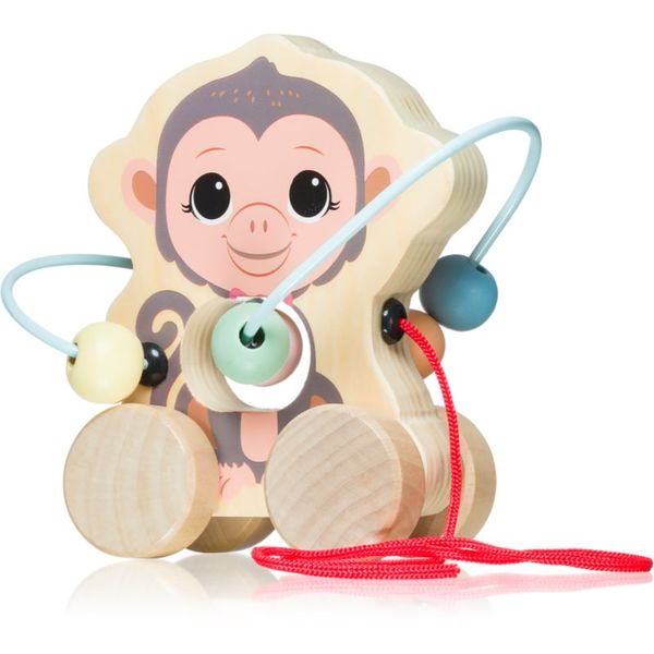 Jouéco Jouéco The Wildies Family Monkey играчка за подреждане от дърво 12 m+ 1 бр.
