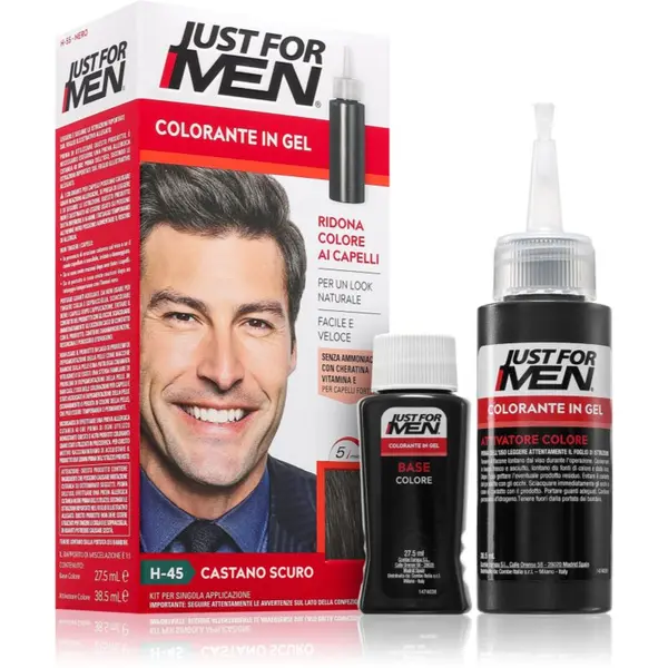 Just for Men Just for Men Color Kit тонираща боя за коса за мъже цвят H-45 Dark Brown 1 бр.