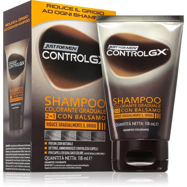 Just for Men Just for Men Control GX Shampoo шампоан и балсам за сива коса за мъже 118 мл.