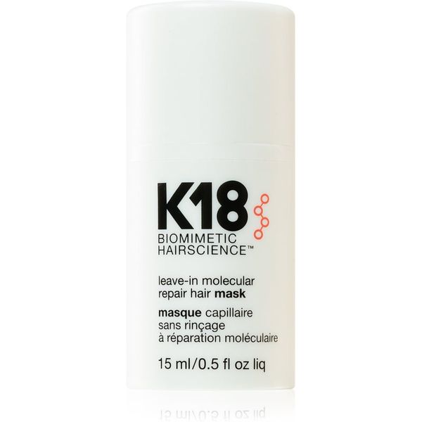 K18 K18 Molecular Repair грижа за коса без отмиване 15 мл.