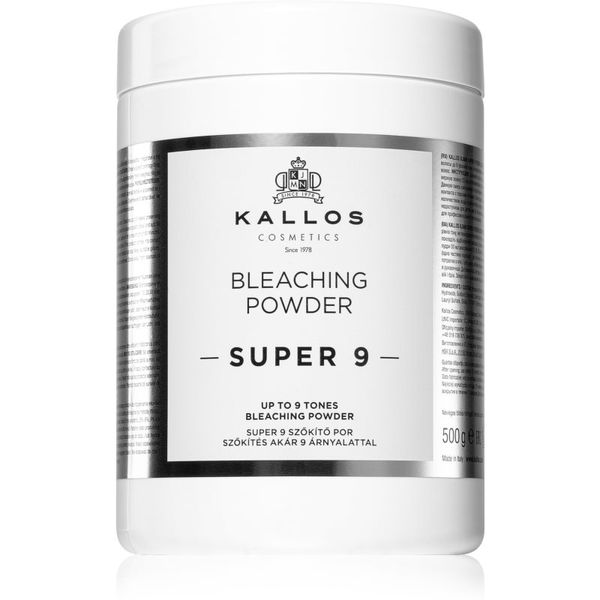 Kallos Kallos Bleaching Powder Super 9 изсветляваща пудра за кичури 500 гр.