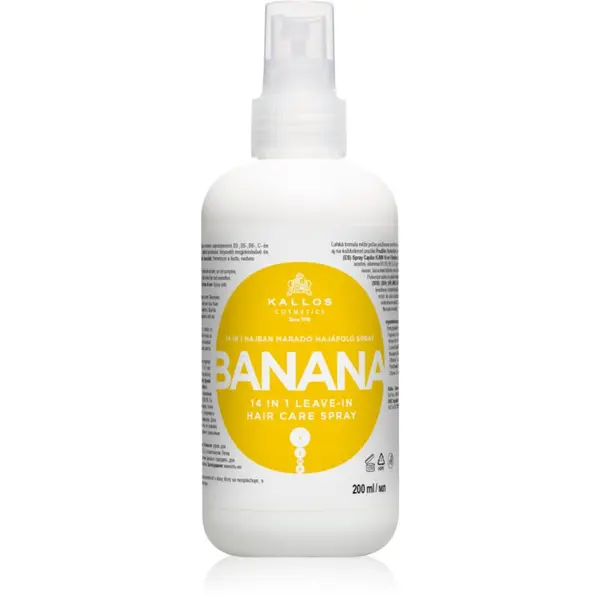 Kallos Kallos KJMN Professional Banana спрей без отмиване За коса 200 мл.