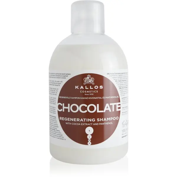 Kallos Kallos KJMN Professional Chocolate регенериращ шампоан 1000 мл.