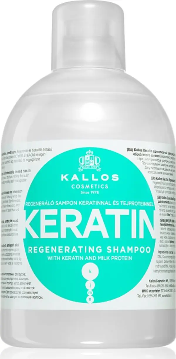 Kallos Kallos KJMN Professional Keratin шампоан с кератин 1000 мл.
