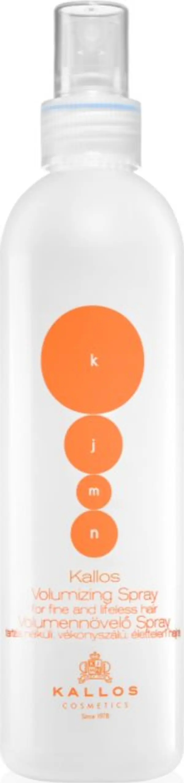 Kallos Kallos KJMN Professional спрей за обем на нежна коса 200 мл.