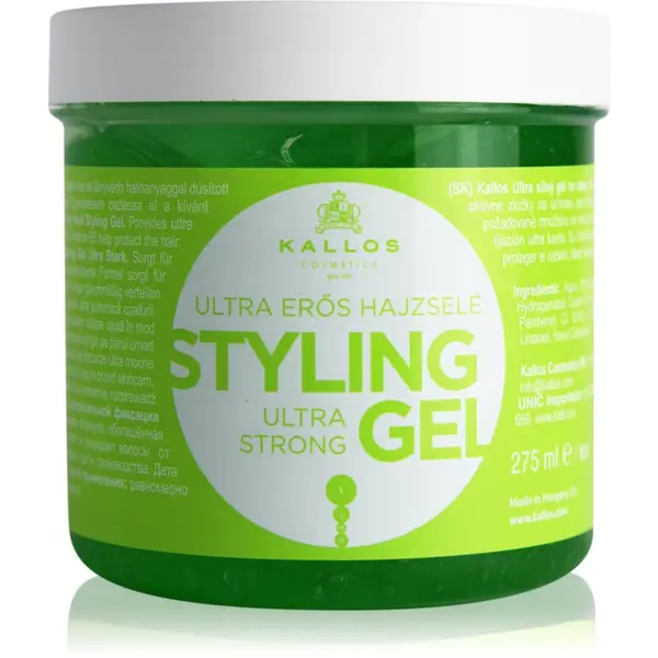 Kallos Kallos KJMN Ultra Strong Styling Gel екстра силен гел За коса 275 мл.