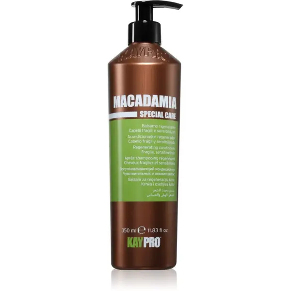 Kaypro Kaypro Macadamia Regenerating Conditioner балсам за крехка и стресирана коса 350 мл.