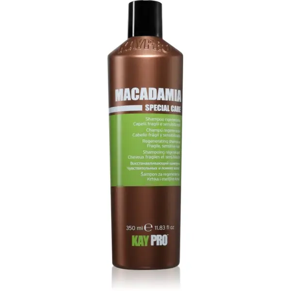 Kaypro Kaypro Macadamia Regenerating Shampoo регенериращ шампоан срещу късане на косата 350 мл.