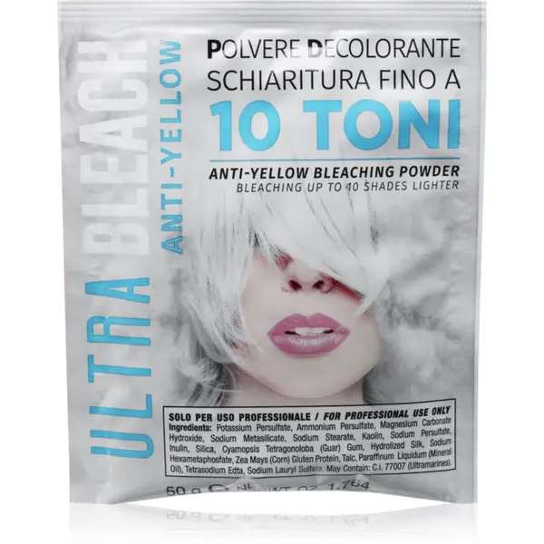 Kaypro Kaypro Ultra Bleach No-Yellow Bleaching Powder обезцветител За коса за професионална употреба 50 гр.