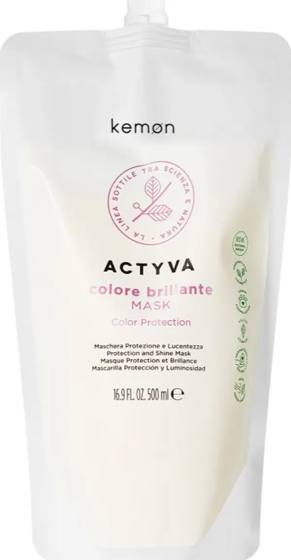 Kemon Kemon Actyva Colore Brillante маска за коса 500 мл.