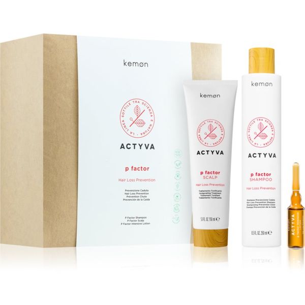 Kemon Kemon Actyva P Factor подаръчен комплект За коса за жени