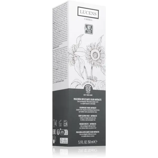 Kemon Group Kemon Group Mask Tonalizante Възстановяваща цветна маска За коса цвят Grey Anthracite 150 мл.