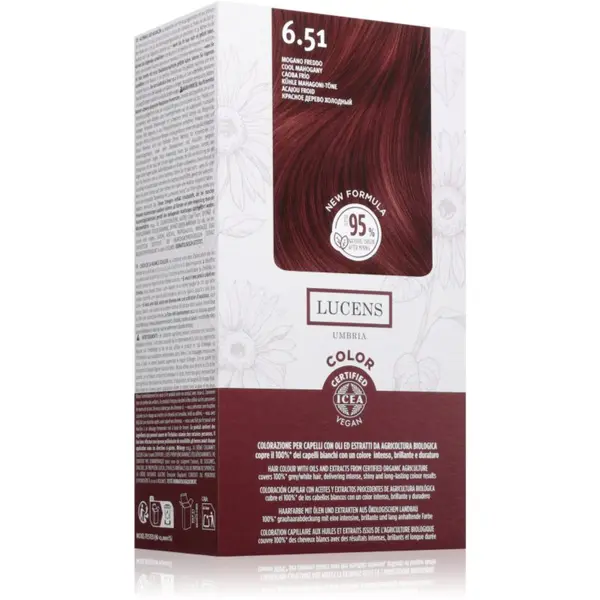 Kemon Group Kemon Group Umbria боя за коса цвят 6.51 Mogano Freddo 50 мл.