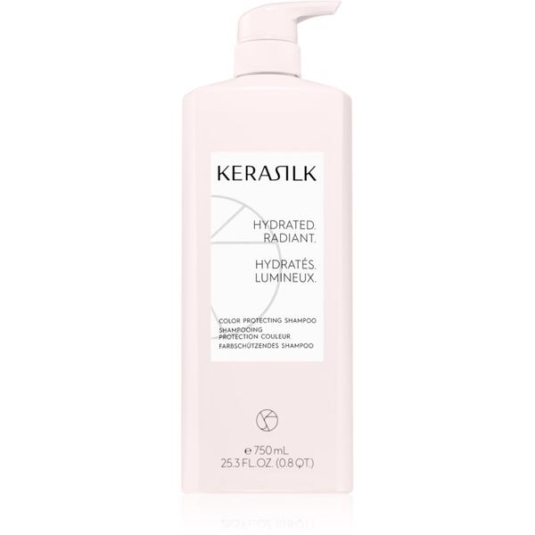 KERASILK KERASILK Essentials Color Protecting Shampoo шампоан за боядисана, химически третирана и изрусявана коса 750 мл.