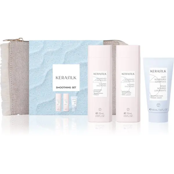 KERASILK KERASILK Essentials Smoothing Set комплект за пътуване за изглаждане на косата