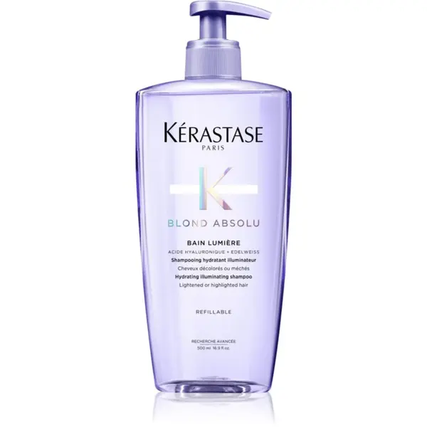 Kérastase Kérastase Blond Absolu Bain Lumière шампоанена процедура за изрусена коса или коса с кичури 500 мл.