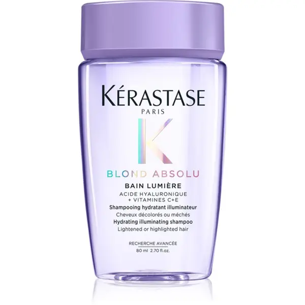 Kérastase Kérastase Blond Absolu Bain Lumière шампоанена процедура за изрусена коса или коса с кичури 80 мл.