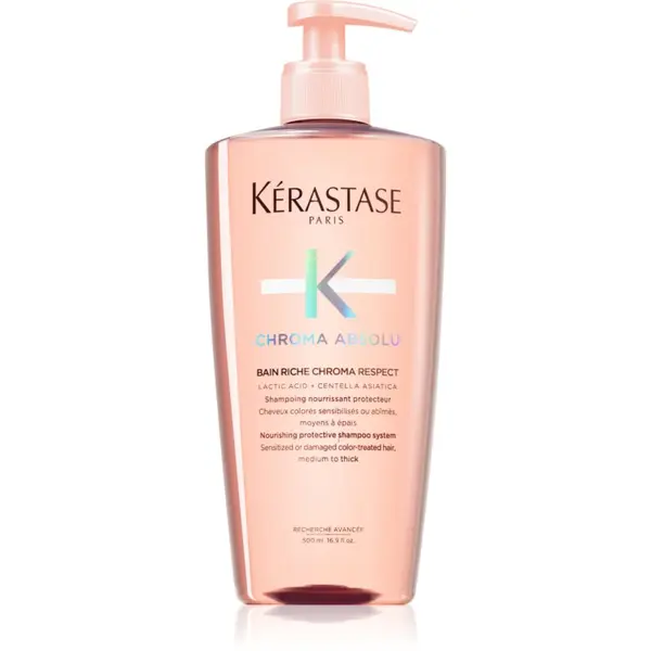Kérastase Kérastase Chroma Absolu Bain Riche Chroma Respect подхранващ шампоан за боядисана коса 500 мл.