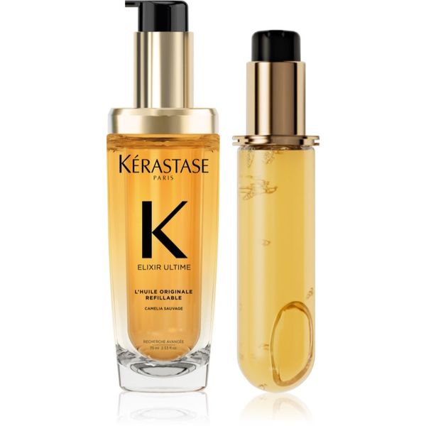 Kérastase Kérastase Elixir Ultime L'huile Originale изгодна опаковка за блясък и мекота на косата 2x75 мл.