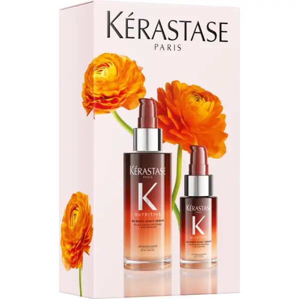 Kérastase Kérastase Nutritive 8H Magic Night Serum подаръчен комплект за суха коса