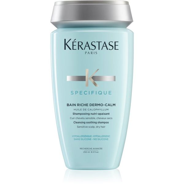 Kérastase Kérastase Specifique Bain Riche Dermo-Calm шампоан за чувствителен скалп и суха коса без силикони 250 мл.