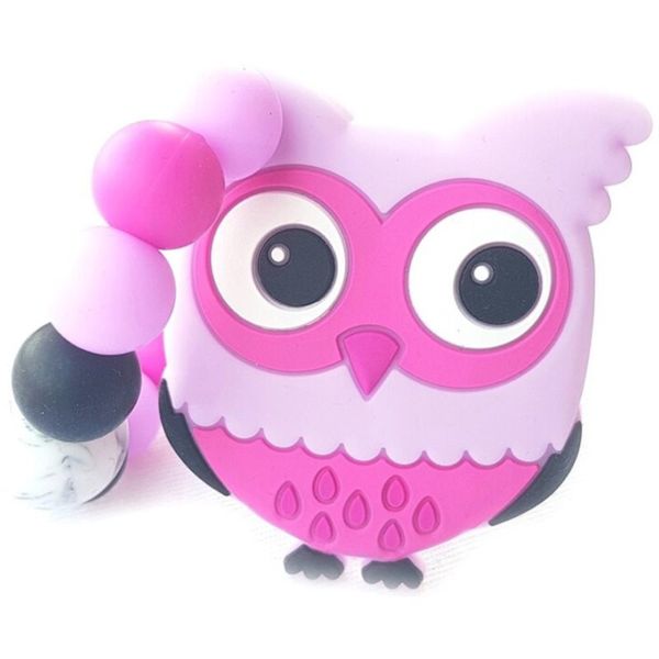 KidPro KidPro Teether Owl Pink гризалка 1 бр.
