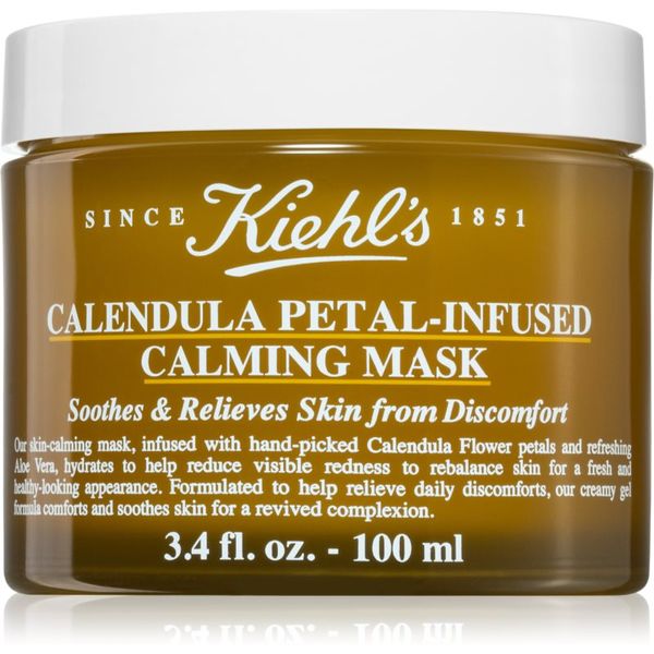 Kiehl's Kiehl's Calendula Petal Calming Mask хидратираща маска за лице за всички типове кожа на лицето 100 мл.