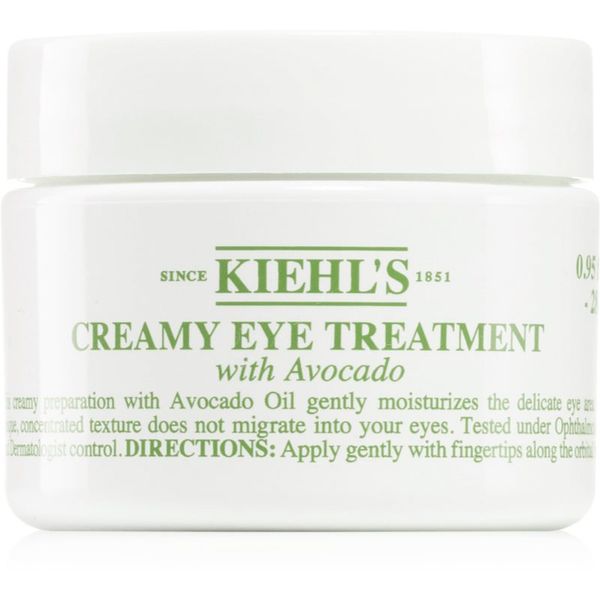 Kiehl's Kiehl's Creamy Eye Treatment Avocado интензивна хидратираща грижа за околоочната зона с авокадо 14 мл.