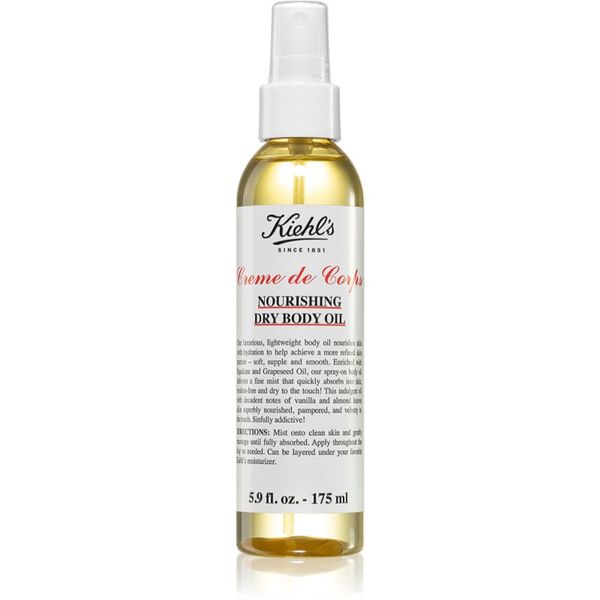 Kiehl's Kiehl's Creme de Corps Nourishing Dry Body Oil подхранващо сухо олио за тяло 175 мл.