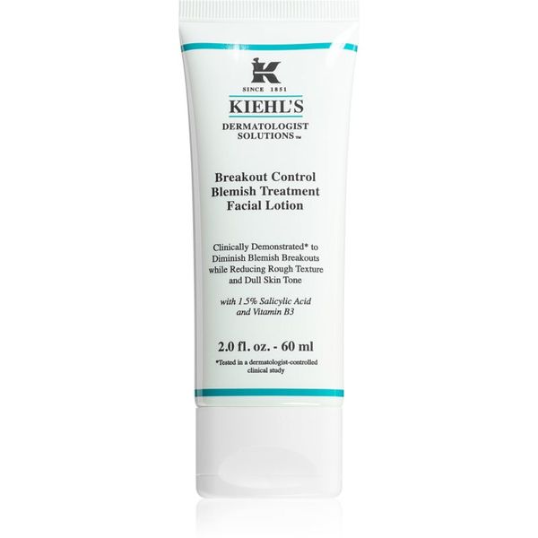 Kiehl's Kiehl's Dermatologist Solutions Breakout Control Acne Treatment профилактична грижа против акне 60 мл.