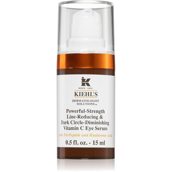Kiehl's Kiehl's Dermatologist Solutions Powerful-Strength Line-Reducing & Dark Circle-Diminishing Vitamin C очен серум за всички видове кожа, включително и чу