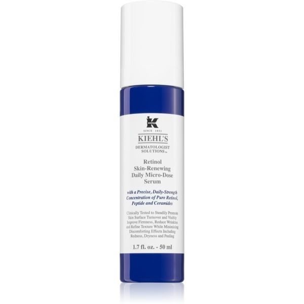 Kiehl's Kiehl's Dermatologist Solutions Retinol Skin-Renewing Daily Micro-Dose Serum ретинолов серум против бръчки за всички видове кожа, включително и чувств