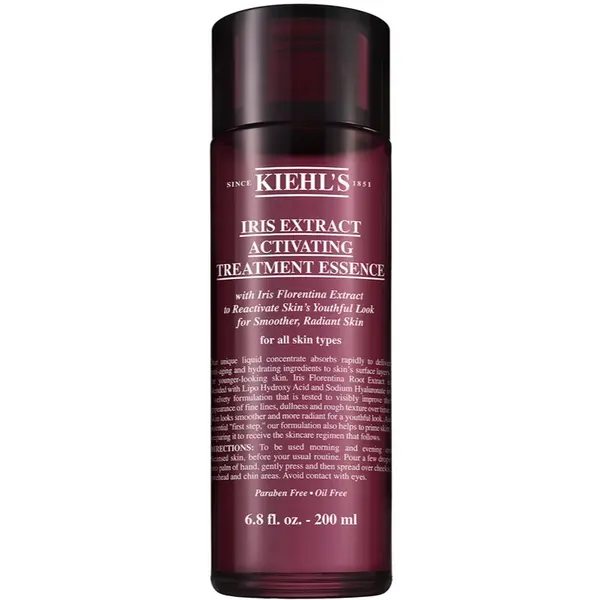 Kiehl's Kiehl's Iris Extract Activating Treatment Essence хидратираща есенциална вода за всички видове кожа, включително и чувствителна 200 мл.