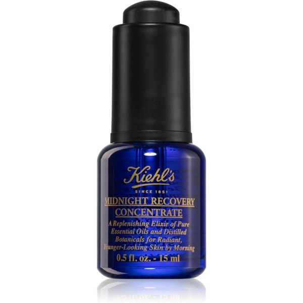 Kiehl's Kiehl's Midnight Recovery Concentrate rегенериращ нощен серум за всички видове кожа, включително и чувствителна 15 мл.