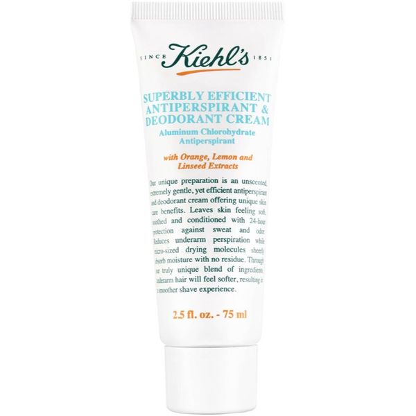 Kiehl's Kiehl's Superbly Efficient Antiperspirant & Deodorant Cream крем-антиперспирант за всички типове кожа на лицето 75 мл.