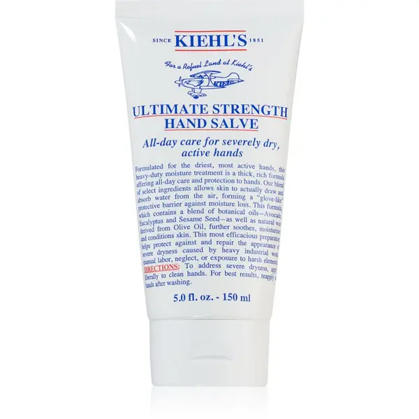 Kiehl's Kiehl's Ultimate Strength Hand Salve хидратиращ крем за ръце за всички видове кожа, включително и чувствителна 150 мл.